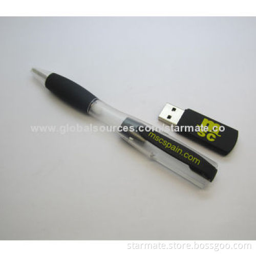 Pen-shaped USB Flash Drive, High-speed 2.0 Interface